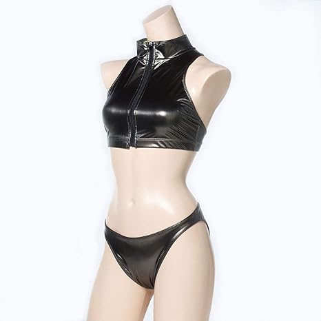 Amazon Co Jp Realise リアライズ Ps Ss 1000 02hl レトロサーフビキニ Retro Surf Bikini ヘアラインエナメル Metallic Black M 服 ファッション小物