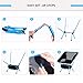CUJMH Ultralight Folding Camping Chair Portable Compact Lightweight Backpacking Beach Chairs with Carry Bag for Outdoor, Camp, Picnic, Hiking, Travel, Festival