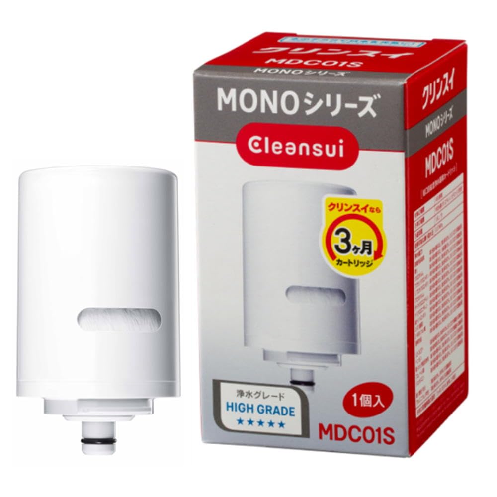 クリンスイ 浄水器 蛇口直結型 MONOシリーズ 交換カートリッジ 1個 MDC01S商品画像