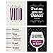 Sip Happens - Funny Gift for Women - Wine Bottle Label Stickers - Set of 4