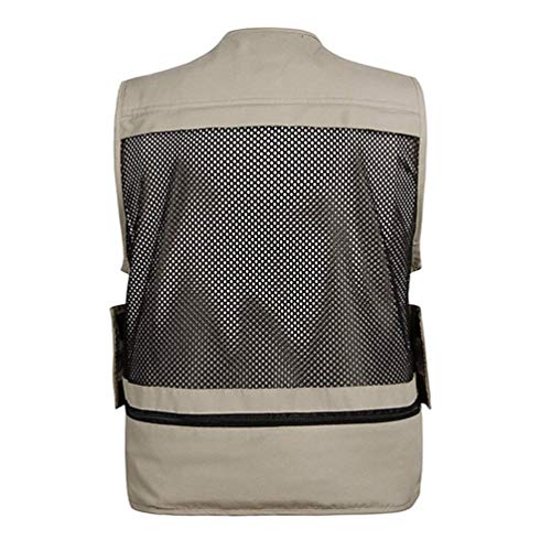 Herren/Männer Nner Jagd und Anglerweste,Gerweste,Arbeitsweste,Mit Multi Taschen Bequeme Größen Design,Multifunktionell… – Bild 5
