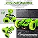 Seckton Remote Control Stunt Cars for Kids, Toys for Ages 6-12 Year Old Boys Girls, 4WD 2.4GHz Off Road Truck, Double Sided 360° Rotating RC Car Christmas Birthday Gifts(All Batteries Included)