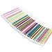 SunAngel 48 Color Gel Ink Pen Refills, Colors Included: Pastel, Neon, Metallic and Glitter, 0.8mm Fine Point, Pack of 48