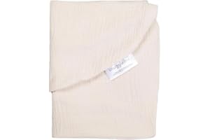 snuggle me Baby Lounger Muslin Curve Cover - Organic Cotton Fabric - Natural