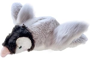 asfanst Cat Toy, 2026 Upgrade Interactive Chirping Bird with Flapping Wings, Rechargeable Toy for Indoor Cats (Grey)