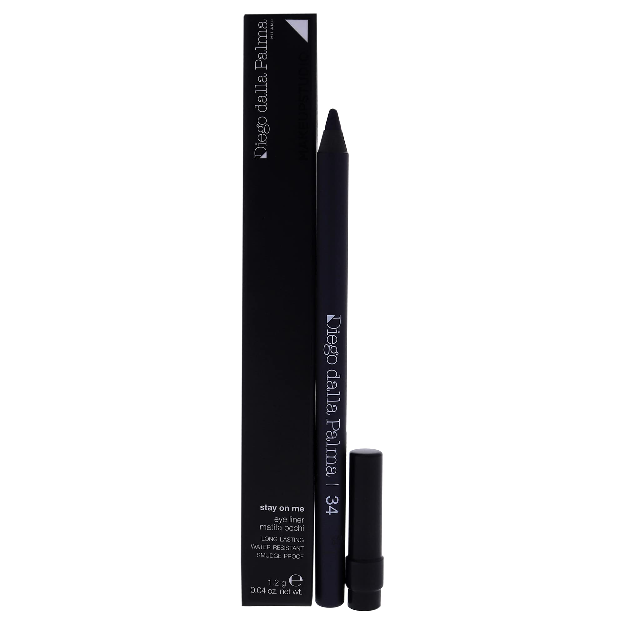 Diego Dalla Palma Makeup Studio Stay On Me Eyeliner - 34 Blue For Women 0.04 oz Eyeliner