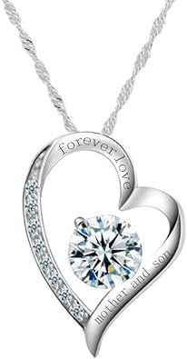 mother and son forever necklace
