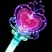 Fun Central - LED Light Up Jumbo Princess Heart Wand | Sensory Toys, Kids’ Birthday Party & Halloween Costume Supplies, Princess Costumes, EDM Concerts.