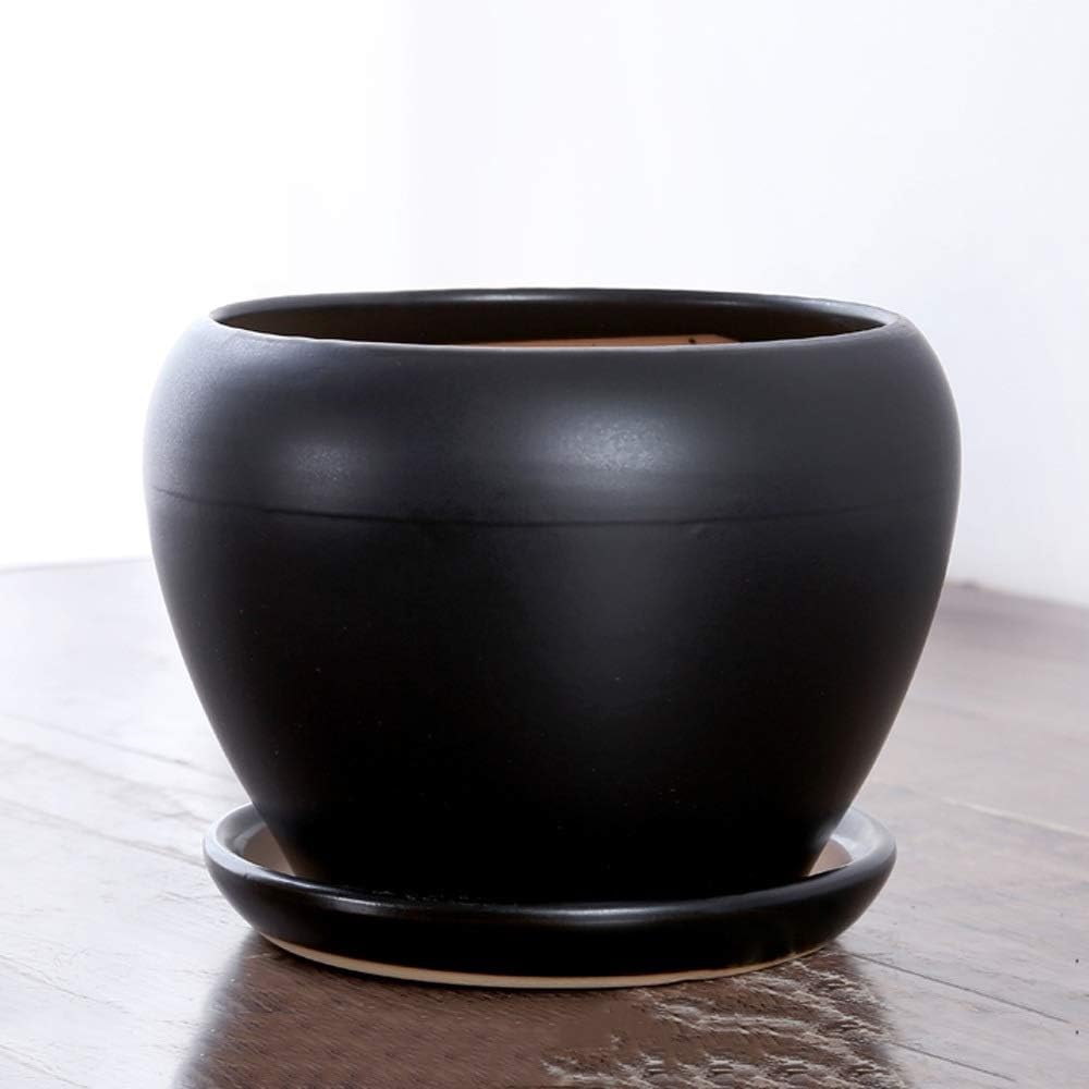 WCBING Ceramic Flower Plant Pots 25 cm Extra