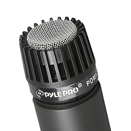 Pyle-Pro-Professional-Moving-Coil-Dynamic-Cardioid-Unidirectional-Vocal-Handheld-Microphone-Includes-15ft-XLR-Audio-Cable-to-14-Audio-Connection-PDMIC78