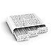 Mind Reader 'Anchor' Triple Drawer Single Serve Coffee Pod Holder, White Print