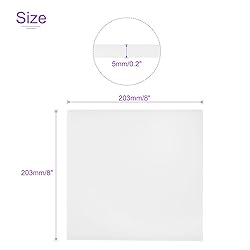 DMiotech 8 x 8 x 3/16 Inch Plastic UHMW