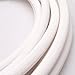 Insulated Copper Coil Line Set - White (1/4