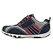 pediped Flex Adrian Sneaker (Toddler/Little Kid),Navy/Grey/Red,24 EU (7.5-8 M US Toddler)