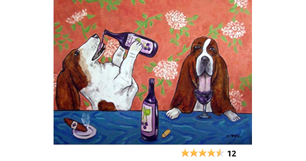 bar hounds painting