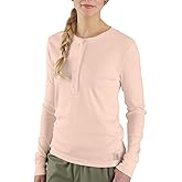 Carhartt Women's TENCEL Fiber Series Relaxed Fit Long-Sleeve Ribbed Henley
