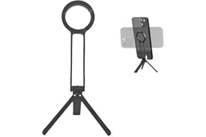 Magnetic Phone Tripod, Universal Foldable Mini Phone Holder, Portable Pocket Phone Stand for Daily & Travel
