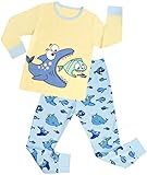 ATTRACO Kids Cotton Pajamas Long Sleeve Sleepwear Set for girls & Boys Kids 2T-7T