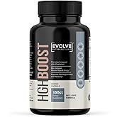 Evolve Nutraceuticals HGH Booster 2X Strength (150 Count) Anti-Aging, Increase Stamina and Energy, Rejuvenate Skin and Hair, L-Lysine HCL, L-Arginine HCL