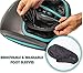 Shiatsu Foot Massager Machine with Heat - Electric Deep Kneading Massage & Air Compression - For Circulation, Feet Legs Muscle Relief, Plantar Fasciitis, Neuropathy Chronic Nerve Pain Therapy Spa Gift