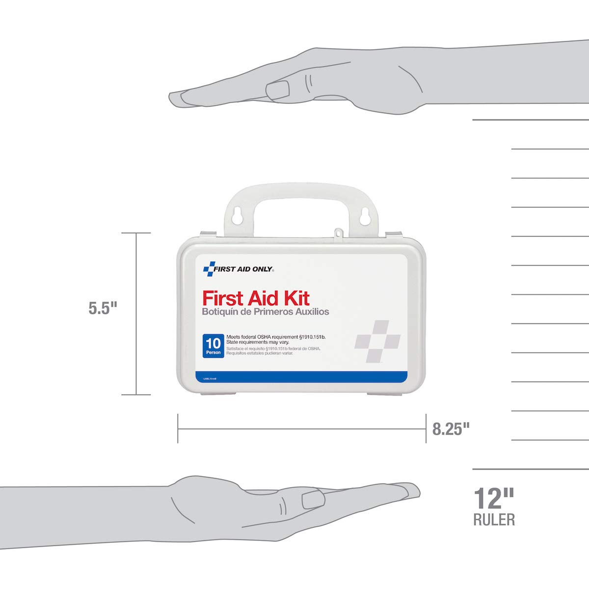 First Aid Only 57 Piece First Aid Kit, OSHA Compliant (6060): Industrial & Scientific