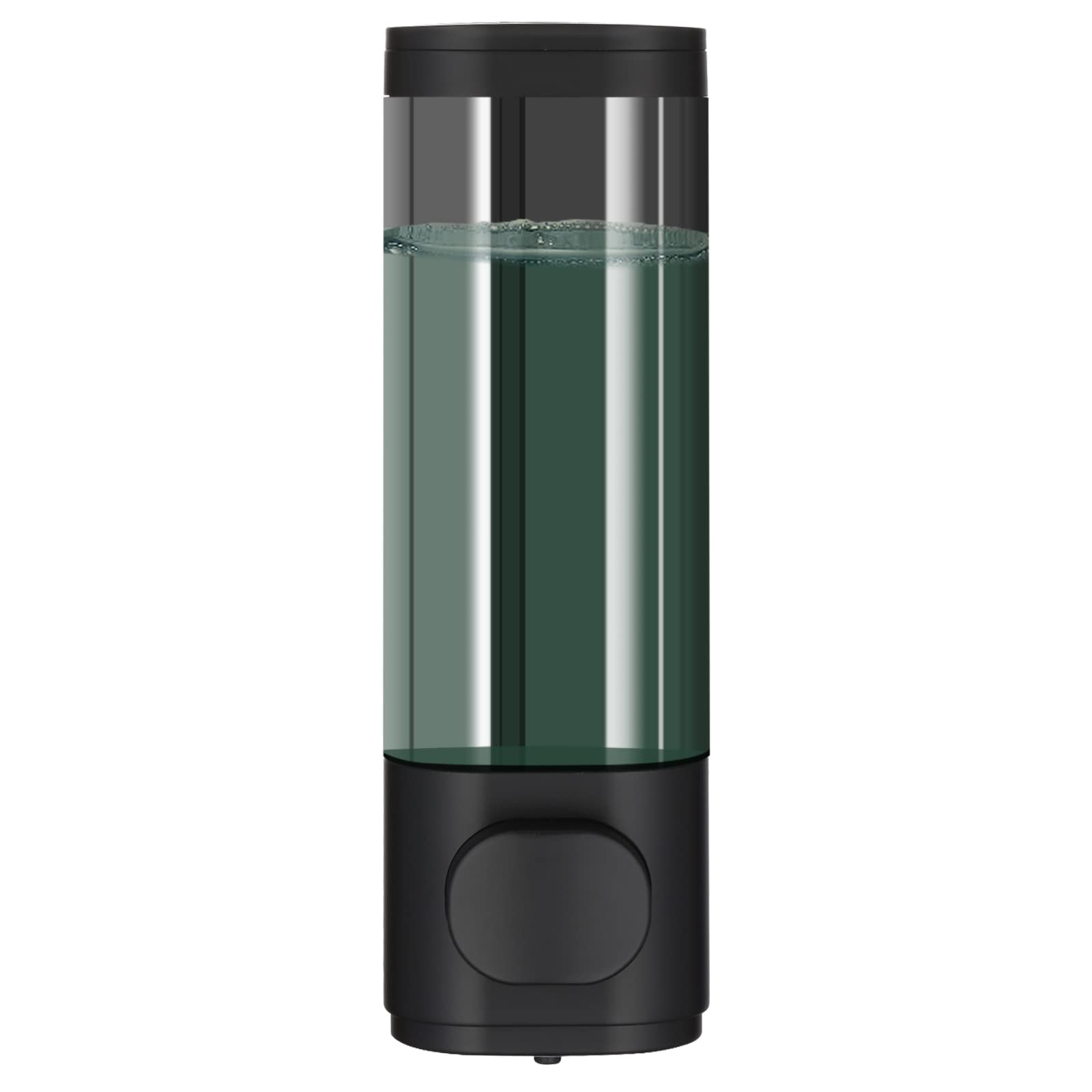 modunful Shampoo and Conditioner Dispenser, 1 Chamber No Drill Shower Dispenser for Shower Wall Mounted Shampoo Conditioner Body Wash Dispenser for Bathroom,Large Capacity,Black