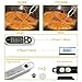 Meat Thermometer LQQBSTORAGE Instant Read Meat Thermometer With 5.9 Inch Long Probe And LCD Screen Digital Meat Thermometer For Kitchen Cooking Food Grill BBQ Candy Milk Water-White