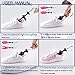 Bontip Shoe Stretcher, Pair of Professional 4-Way Shoe Stretchers Tough Plastic Shoe Trees Widener Expanders Stretch Length Width Height (Pink)