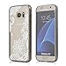 Galaxy S7 case,Maxace Scratch Resistant Ultra Slim Thin Flexible Soft TPU Bumper Rubber Protective Case Cover for Samsung Galaxy S7(Floral White)