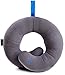 BCOZZY Kids Travel Neck Pillow (3-7 Y/O)- Patented Soft Toddler Pillow for Head & Chin Support in Car Seat, Airplane, and Road Trip Sleeping. Adjustable Size. Fully Washable. Carry Bag. Small, Gray