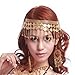 BellyLady Belly Dance Tribal Gold Coins Headband, Gypsy Jewelry