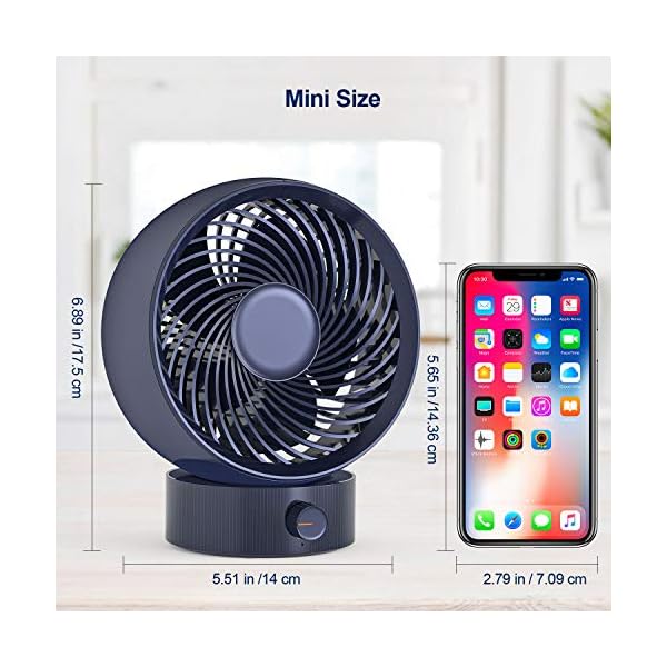 Gifort-Mini-USB-Fan-Portable-Cooling-Fan-Noiseless-Desk-Fan-with-180-Degree-Adjustable-Speed-USB-Desktop-Fan-5-Blades-for-Home-Office-Outdoor-Travel-USB-Powered Gifort Mini USB Fan Portable Cooling Fan, Noiseless Desk Fan with 180 Degree Adjustable Speed, USB Desktop Fan 5 Blades…