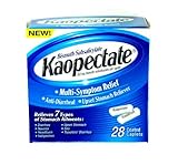 Kaopectate Anti-diarrheal Caplets Multi-symptom Relief Upset Stomach Heartburn (28 Caplets)