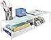 Sorbus Pantry Cabinet Organizers -Features Stackable Expandable Shelves Made of Steel - Ideal for Pantry, Cabinet, Countertop, and Much More in Kitchen/Bathroom (White)