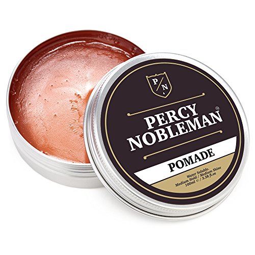 Pomade By Percy Nobleman 3.4 Ounce, A British Made Water Based Pomade