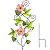 Zcaukya Metal Yard Stake Spring Decoration, 37.4 Inch Hummingbird Metal Garden Art Decoration Indoor Outdoor for Lawn…
