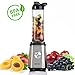 Personal Blender by BESTEK, BPA-free 600ml Travel Sports Bottle, Stainless Steel Single Serve Nutri Smoothie Blender, 300W
