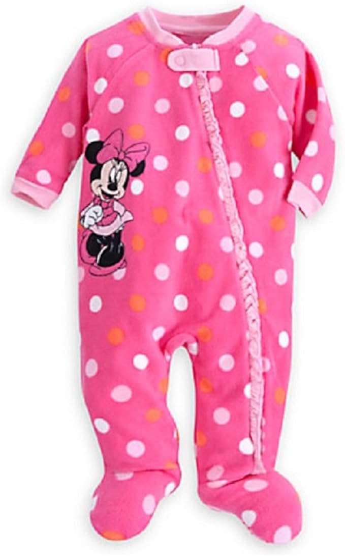 minnie mouse baby pajamas