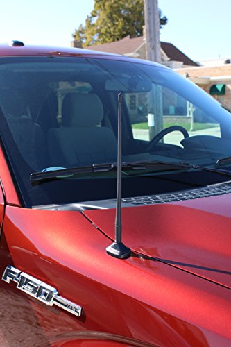 AntennaMastsRus - 13" All-Terrain Flexible Rubber Antenna works with Ford F-150 (2009-2018) - SPRING STEEL INTERNAL CORE