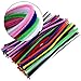 AwenSun 400 Pcs Crafting Kit including 200 Pipe Cleaners, 100 Pom Poms, 100 Wiggle Eyes , For Children DIY Handmade Education Toy , Creativity Developing Kids DIY Toys Party