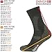 Merino Wool Hiking & Trekking Socks (Forest Green 1 Pair, US Women 11-13/US Men 9.5-12.5)
