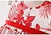 Baby Girls 6M - 3T Summer Floral Princess Party Dress Red