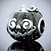 Authentic BELLA FASCINI Halloween Jack O Lantern Pumpkin Bead Charm - Sterling Silver - Fits Bracelets