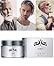 VOLLUCK Silver Grey Hair Wax Pomades 4.23 oz - Disposable Natural Hair Styling Clays Ash, Easy Cleansing Matte Hairstyle Coloring Material for Show, Party and Cosplay