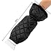 MATCC Ice Scraper Mitt Windshield Snow Scrapers with Waterproof Snow Remover Glove Lined of Thick Fleece Black