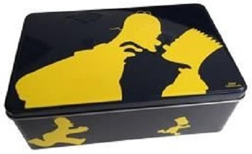 Caja metálica para azúcar Simpsons: Amazon.es: Hogar
