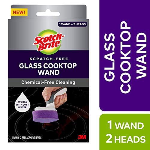 ScotchBrite (950CTW) Glass Cooktop Refill Pads, Cleans With Just