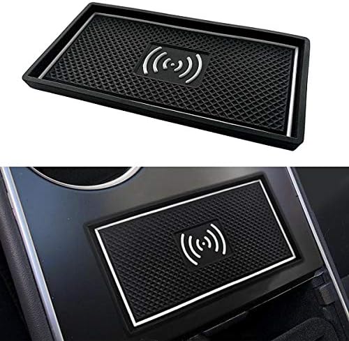 Key Card Holder for Tesla Model 3 Anti-dust, Anti-sratched (White)