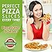 Delightly Pizza Cutter Slicer Wheel and Spatula Server Stainless Steel Razor Sharp Pizza Cutter