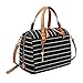 Fossil Rachel Satchel Black/White